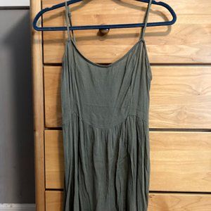 Olive Green Sundress